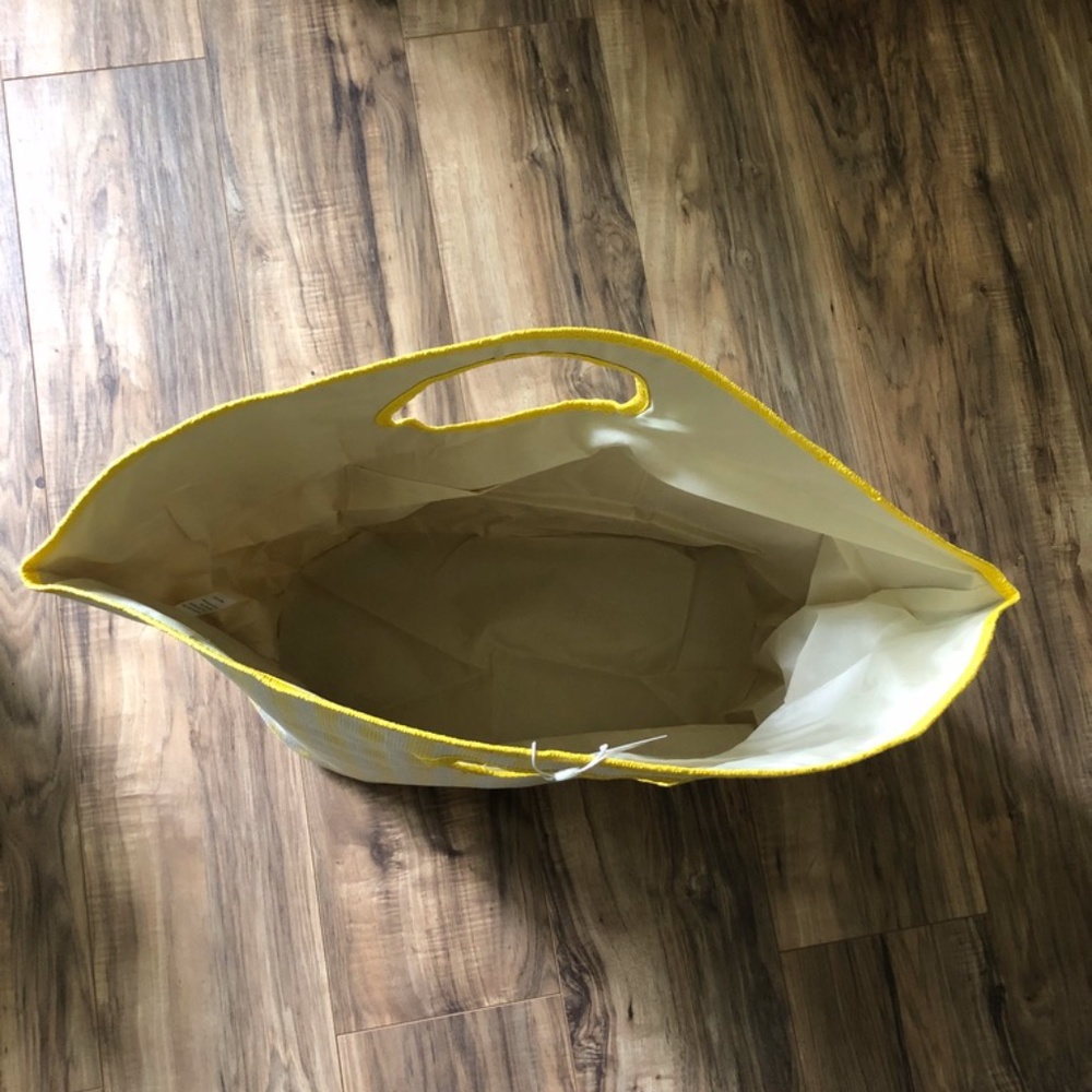 Shiraleah Lolita Yellow Striped Tote - Picture 5 of 13
